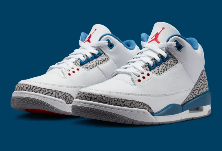 Air Jordan 3 « True Blue » : le retour OG avec le « Nike Air » au talon
