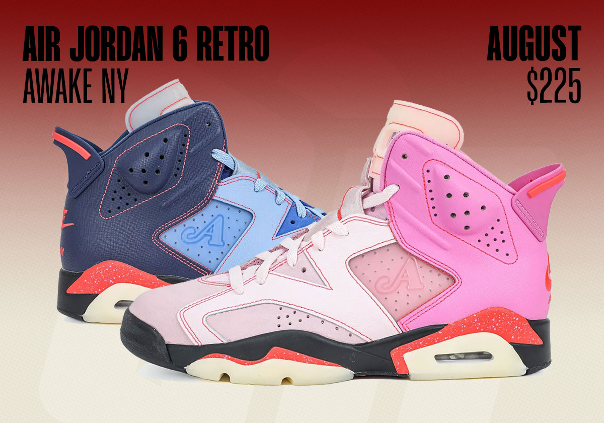 Awake NY x Air Jordan 6, sortie du 29 août 2026