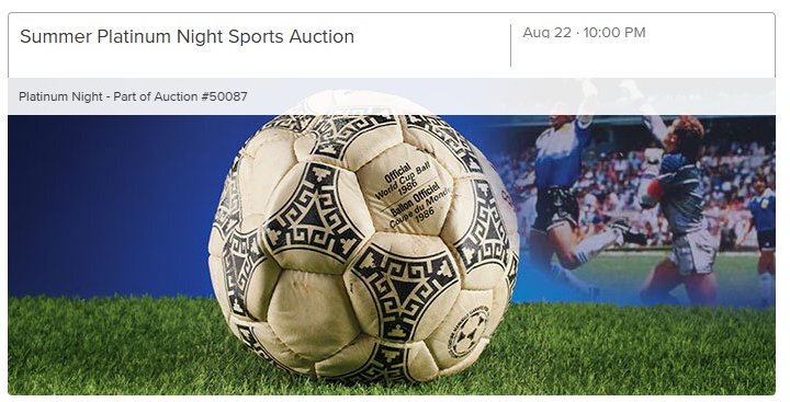 Le rookie 1986 Fleer de Michael Jordan face à Maradona et Babe Ruth chez Heritage Auctions