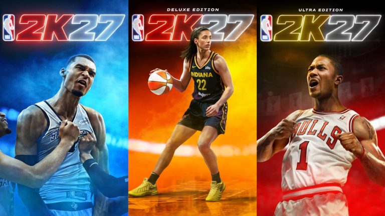 NBA 2K27 : trois visages en couverture, et Chicago rappelle son nom avec Derrick Rose