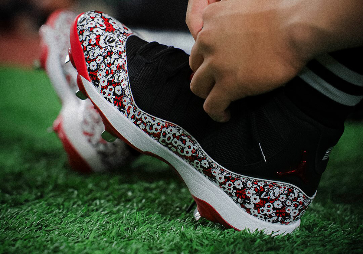 Sakura et Jumpman — la Air Jordan 11 «Cherry Blossom» s’invite chez les Yomiuri Giants