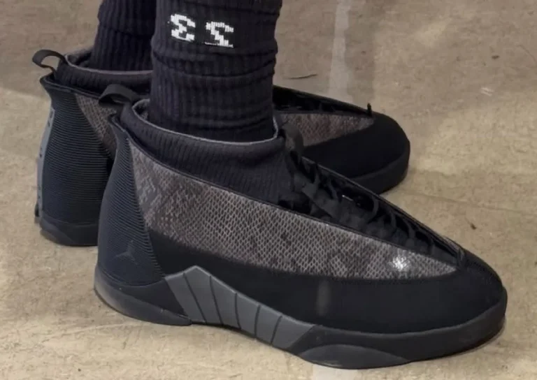 Air Jordan 15 Snakeskin Black Pack IZ2585-001
