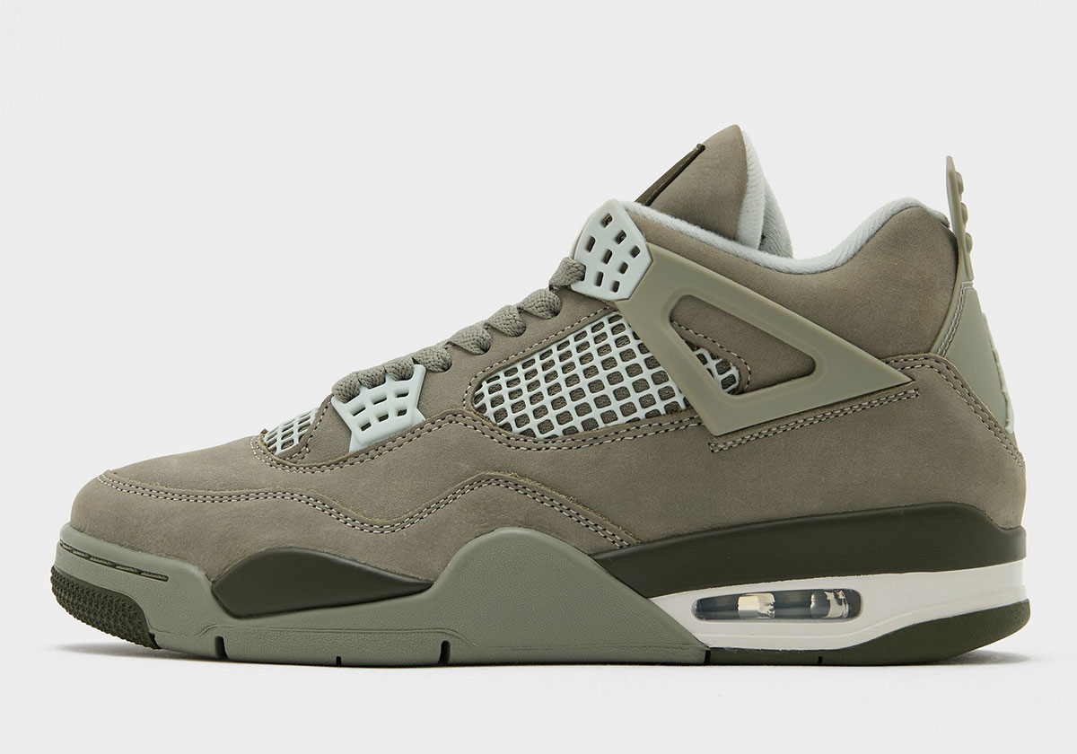 Air Jordan 4 « Light Army » JA5911-320, visuel officiel du catalogue JD Sports