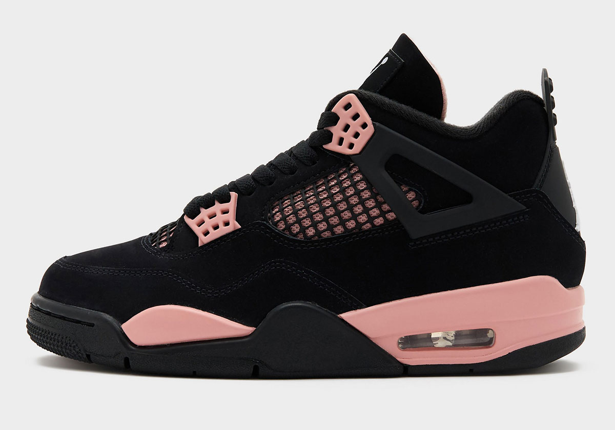Air Jordan 4 « Pink Thunder » HV0823-001 de profil