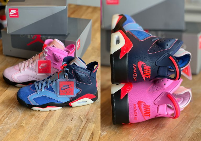 Awake NY × Air Jordan 6 : 10 000 paires roses, 25 000 bleues — Jordan Brand ne dit jamais ces chiffres-là