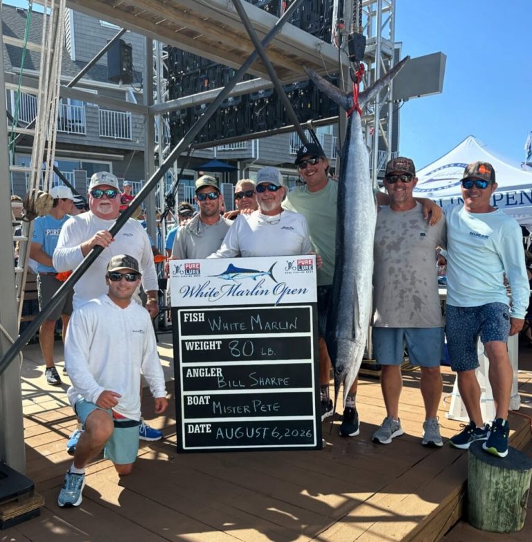 Michael Jordan à bord de la Catch 23 au White Marlin Open