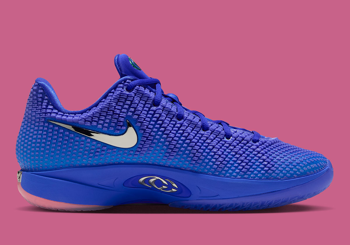Détail de la Nike Caitlin 1 « Caitlin Blue » et de sa tige Opticast